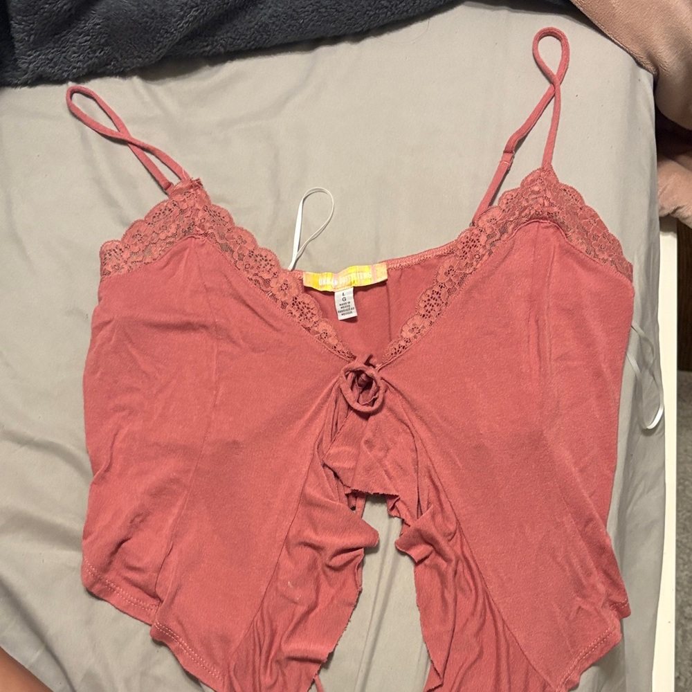 Urban Outfitters Pink Lace Camisole